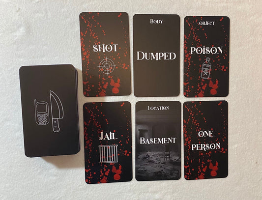 Crime Case Oracle Deck (100 Cards)* MADE TO ORDER*