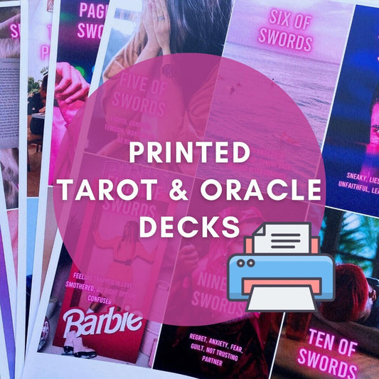 Printed Tarot & Oracle Decks